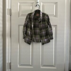 Boys, long sleeve shirt button up 4T